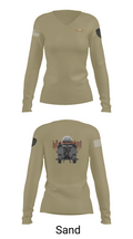 CHP- GGD WST 25577608 Women's Long Sleeve V-neck Shirt - 92