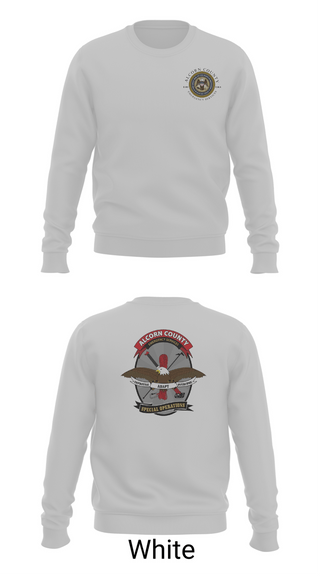 Crew Neck Sweatshirt, Alcorn County Special Operations, Fire Department, Teamtime, Team time, sublimation, custom sports apparel, team uniforms, spirit wear, spiritwear, sports uniforms, custom shirts, team store, custom team store, fundraiser sports, apparel fundraiser