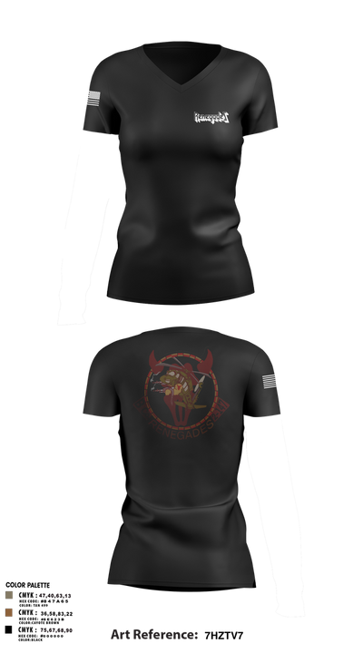 B Co. 2-147 87495418 Women's Short Sleeve V-neck Shirt - 10