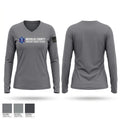 Nicholas County EMS Women's Long Sleeve V-neck Shirt - 1