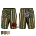 Middle inlet fire department Athletic Shorts With Pockets - 1