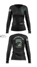 River Hawks 91218666 Women's Long Sleeve V-neck Shirt - 120