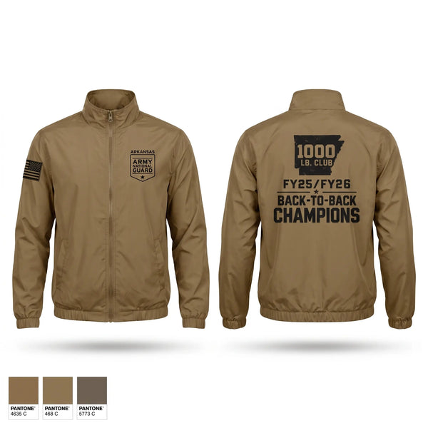 Windbreaker, Recruiting & Retention BN, National Guard, Teamtime, Team time, sublimation, custom sports apparel, team uniforms, spirit wear, spiritwear, sports uniforms, custom shirts, team store, custom team store, fundraiser sports, apparel fundraiser
