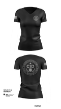 Kernersville Police Department Criminal Investigative Division 42976538 Women's Short Sleeve V-neck Shirt - 15