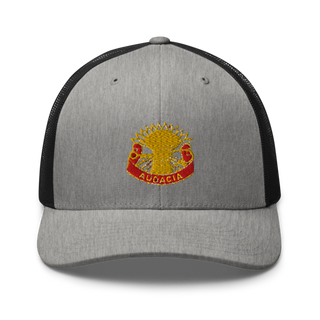 5-4 ADA A BTRY 3rd PLT 45345597 Retro Trucker Hat | Yupoong 6606