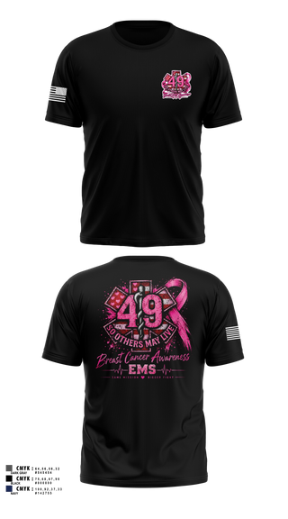 Old School Cotton Feel Shirt, Coudersport Ems, EMS/EMT, Teamtime, Team time, sublimation, custom sports apparel, team uniforms, spirit wear, spiritwear, sports uniforms, custom shirts, team store, custom team store, fundraiser sports, apparel fundraiser