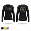 Tillman County Law Enforcement Center 94569712 Women's Long Sleeve V-neck Shirt - 1