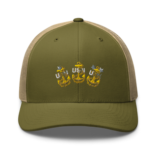 NAVAL REACTORS 68942072 Retro Trucker Hat | Yupoong 6606