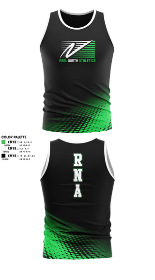 Tank Top, Real North Athletics, Cross Country, Teamtime, Team time, sublimation, custom sports apparel, team uniforms, spirit wear, spiritwear, sports uniforms, custom shirts, team store, custom team store, fundraiser sports, apparel fundraiser