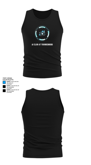 Tank Top, AI club at Thunderbird, , Teamtime, Team time, sublimation, custom sports apparel, team uniforms, spirit wear, spiritwear, sports uniforms, custom shirts, team store, custom team store, fundraiser sports, apparel fundraiser