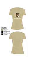 Chickamauga Police 51367773 Women's Short Sleeve V-neck Shirt - 80