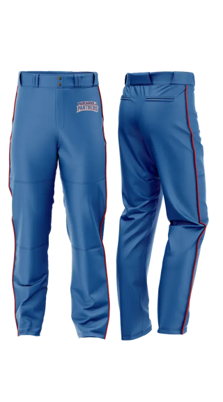 Baseball Pants, Pascagoula Panthers, Baseball, Teamtime, Team time, sublimation, custom sports apparel, team uniforms, spirit wear, spiritwear, sports uniforms, custom shirts, team store, custom team store, fundraiser sports, apparel fundraiser