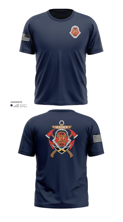 Company 12 42444704 Short Sleeve Performance Shirt - 22