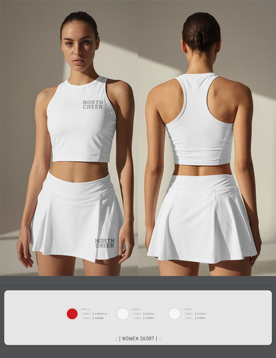 North Attleborough High School Cheer 88392583 Skort - 4