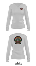 1st Battalion 4th Infantry Regiment 35398487 Women's Long Sleeve V-neck Shirt - 11