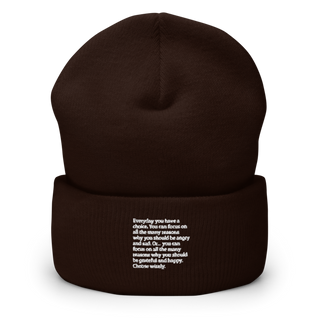 A Leg Up Productions, LLC 17376636 Cuffed Beanie | Yupoong 1501KC