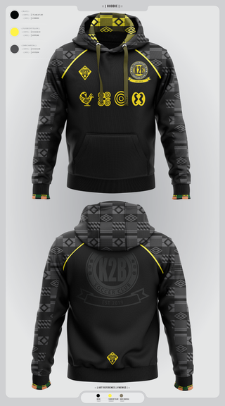 Hoodie, Kick 2 Build Coaches Store, Men's Soccer, Teamtime, Team time, sublimation, custom sports apparel, team uniforms, spirit wear, spiritwear, sports uniforms, custom shirts, team store, custom team store, fundraiser sports, apparel fundraiser