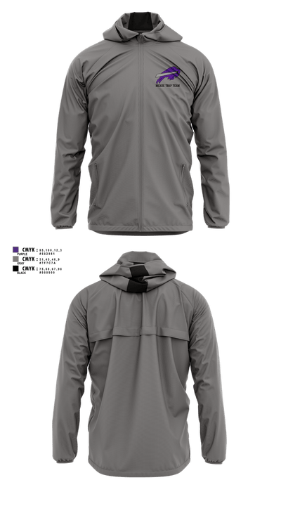 Meade High School Trap Team 7017681 Windbreaker - 6
