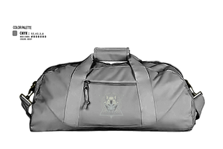 Duffle Bag, Gray Wolf, , Teamtime, Team time, sublimation, custom sports apparel, team uniforms, spirit wear, spiritwear, sports uniforms, custom shirts, team store, custom team store, fundraiser sports, apparel fundraiser