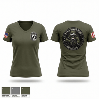 Womens Short Sleeve Vneck Shirt, Saginaw Police Emergency Services Team, Police, Teamtime, Team time, sublimation, custom sports apparel, team uniforms, spirit wear, spiritwear, sports uniforms, custom shirts, team store, custom team store, fundraiser sports, apparel fundraiser