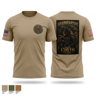 Short Sleeve Performance Shirt, HHC 136th ESB, Army, Teamtime, Team time, sublimation, custom sports apparel, team uniforms, spirit wear, spiritwear, sports uniforms, custom shirts, team store, custom team store, fundraiser sports, apparel fundraiser