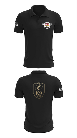 Short Sleeve Performance Polo, Kilgore K-9 Unit, Police, Teamtime, Team time, sublimation, custom sports apparel, team uniforms, spirit wear, spiritwear, sports uniforms, custom shirts, team store, custom team store, fundraiser sports, apparel fundraiser