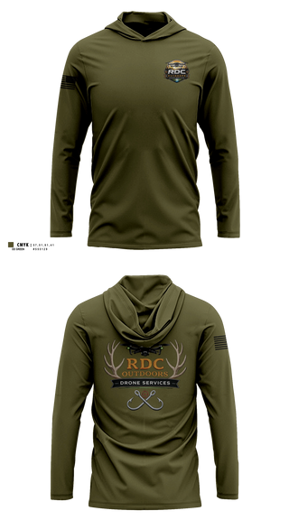 Long Sleeve hooded sunshirt, RDC Outdoors, Police, Teamtime, Team time, sublimation, custom sports apparel, team uniforms, spirit wear, spiritwear, sports uniforms, custom shirts, team store, custom team store, fundraiser sports, apparel fundraiser