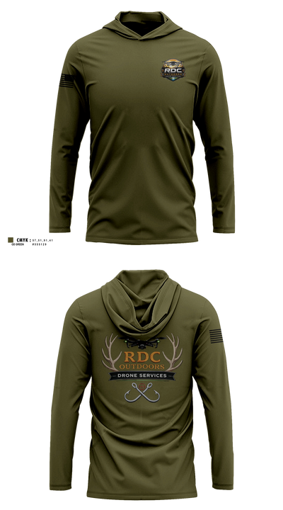 RDC Outdoors Long Sleeve hooded sunshirt - 14