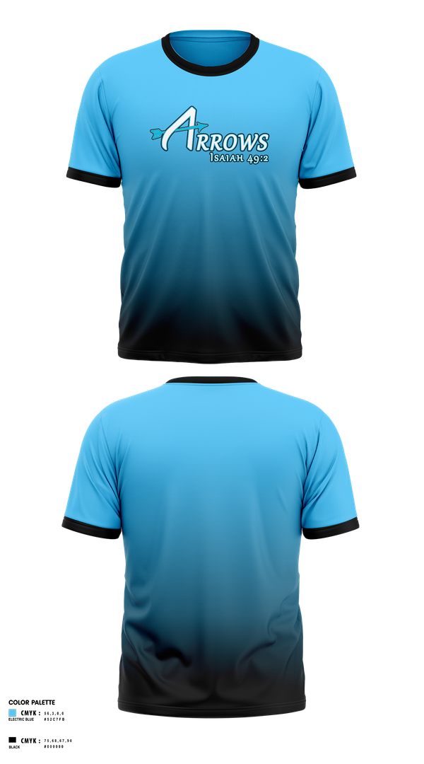 Short Sleeve Performance Shirt, Arrows, Softball, Teamtime, Team time, sublimation, custom sports apparel, team uniforms, spirit wear, spiritwear, sports uniforms, custom shirts, team store, custom team store, fundraiser sports, apparel fundraiser