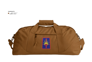 Duffle Bag, FSC 204th ENG BN, National Guard, Teamtime, Team time, sublimation, custom sports apparel, team uniforms, spirit wear, spiritwear, sports uniforms, custom shirts, team store, custom team store, fundraiser sports, apparel fundraiser