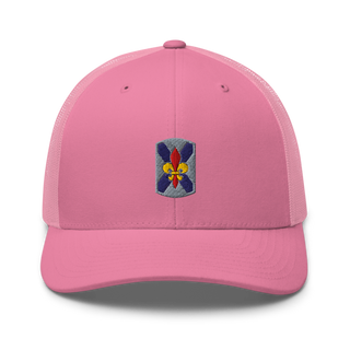 256th Infantry Brigade Combat Team 48503551 Retro Trucker Hat | Yupoong 6606