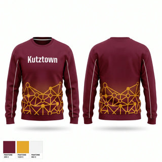 Crew Neck Sweatshirt, Kutztown, , Teamtime, Team time, sublimation, custom sports apparel, team uniforms, spirit wear, spiritwear, sports uniforms, custom shirts, team store, custom team store, fundraiser sports, apparel fundraiser