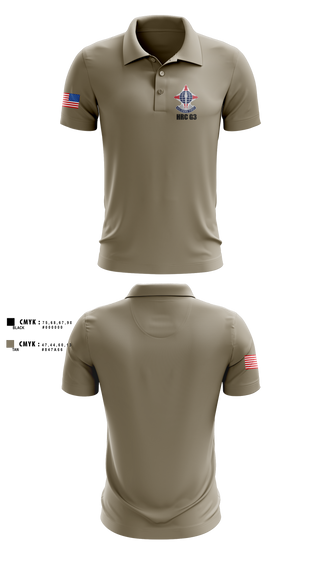 Short Sleeve Performance Polo, HRC G3, Army, Teamtime, Team time, sublimation, custom sports apparel, team uniforms, spirit wear, spiritwear, sports uniforms, custom shirts, team store, custom team store, fundraiser sports, apparel fundraiser