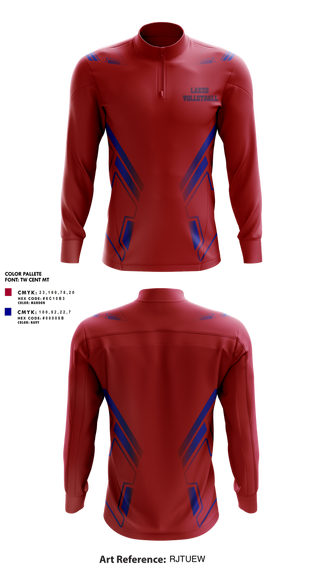 Quarter Zip Jacket, Lakes Volleyball, Women's Volleyball, Teamtime, Team time, sublimation, custom sports apparel, team uniforms, spirit wear, spiritwear, sports uniforms, custom shirts, team store, custom team store, fundraiser sports, apparel fundraiser