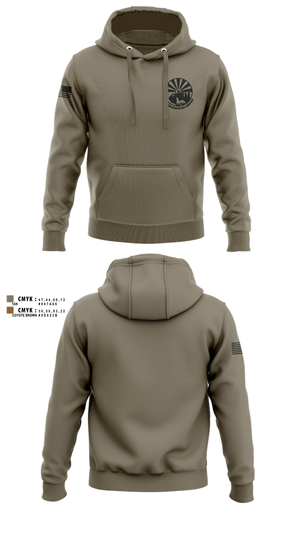 Hoodie, 208 Transportation Company, , Teamtime, Team time, sublimation, custom sports apparel, team uniforms, spirit wear, spiritwear, sports uniforms, custom shirts, team store, custom team store, fundraiser sports, apparel fundraiser