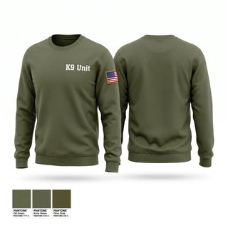 Crew Neck Sweatshirt, K9 Unit, Police, Teamtime, Team time, sublimation, custom sports apparel, team uniforms, spirit wear, spiritwear, sports uniforms, custom shirts, team store, custom team store, fundraiser sports, apparel fundraiser