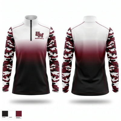 University of Mobile Quarter Zip Jacket - 1