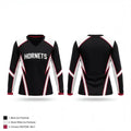 Hornets 31676195 Women's Long Sleeve V-neck Shirt - 1