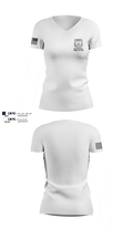 5th PCT Crime Section 94113435 Women's Short Sleeve V-neck Shirt - 13