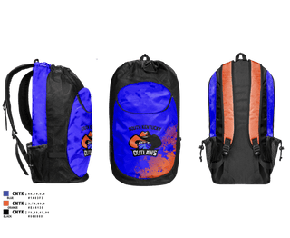 Gear Bag, South Kentucky Outlaws, , Teamtime, Team time, sublimation, custom sports apparel, team uniforms, spirit wear, spiritwear, sports uniforms, custom shirts, team store, custom team store, fundraiser sports, apparel fundraiser
