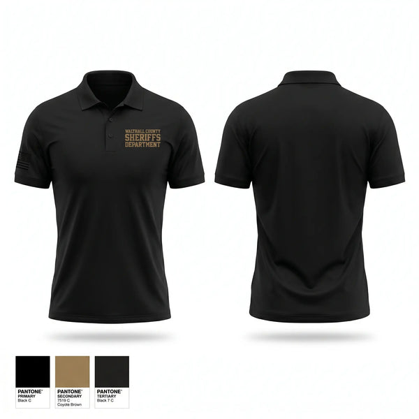 Short Sleeve Performance Polo, Walthall county sheriff’s department, Police, Teamtime, Team time, sublimation, custom sports apparel, team uniforms, spirit wear, spiritwear, sports uniforms, custom shirts, team store, custom team store, fundraiser sports, apparel fundraiser
