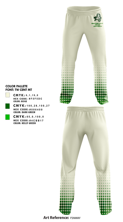Sebasticook Valley Run Club 97368508 Sweatpants - 1