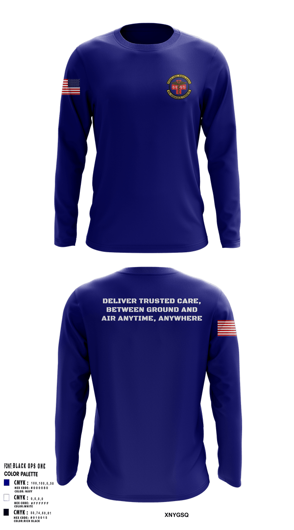 Long Sleeve Performance Shirt, 452d Aeromedical Staging Squadron, Air Force, Teamtime, Team time, sublimation, custom sports apparel, team uniforms, spirit wear, spiritwear, sports uniforms, custom shirts, team store, custom team store, fundraiser sports, apparel fundraiser