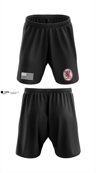 Athletic Shorts With Pockets, 3-13th 66th FSC, Army, Teamtime, Team time, sublimation, custom sports apparel, team uniforms, spirit wear, spiritwear, sports uniforms, custom shirts, team store, custom team store, fundraiser sports, apparel fundraiser