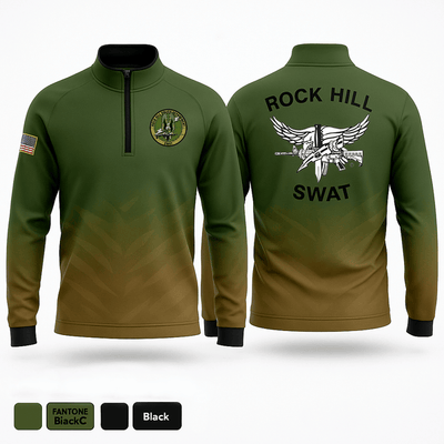 Rock Hill SWAT 8925863 Quarter Zip Jacket - 1