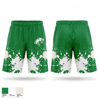 Athletic Shorts With Pockets, Cougars, Women's Basketball, Teamtime, Team time, sublimation, custom sports apparel, team uniforms, spirit wear, spiritwear, sports uniforms, custom shirts, team store, custom team store, fundraiser sports, apparel fundraiser