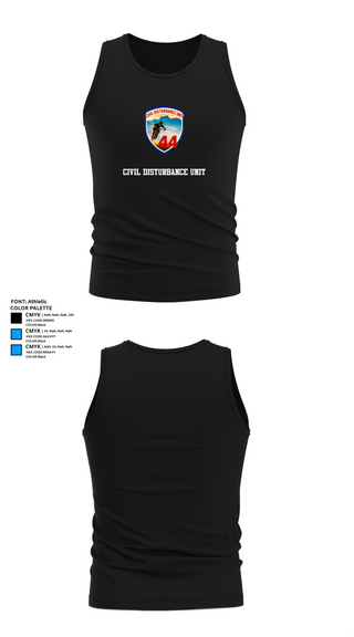 Tank Top, Civil Disturbance Unit, , Teamtime, Team time, sublimation, custom sports apparel, team uniforms, spirit wear, spiritwear, sports uniforms, custom shirts, team store, custom team store, fundraiser sports, apparel fundraiser