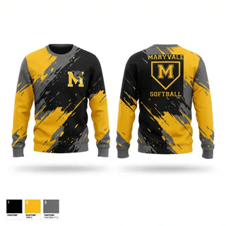 Crew Neck Sweatshirt, Maryvale, Softball, Teamtime, Team time, sublimation, custom sports apparel, team uniforms, spirit wear, spiritwear, sports uniforms, custom shirts, team store, custom team store, fundraiser sports, apparel fundraiser