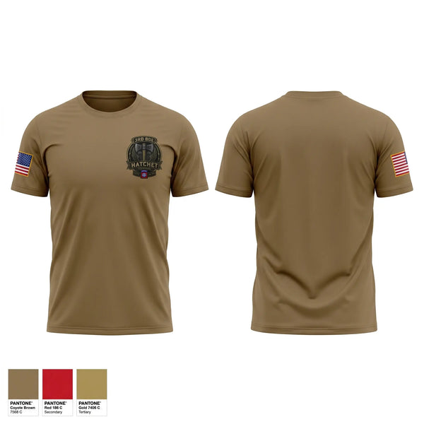 Short Sleeve Performance Shirt, Hatchet Company 3/82nd, Army, Teamtime, Team time, sublimation, custom sports apparel, team uniforms, spirit wear, spiritwear, sports uniforms, custom shirts, team store, custom team store, fundraiser sports, apparel fundraiser