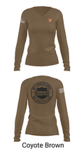 220th TC 97378584 Women's Long Sleeve V-neck Shirt - 17